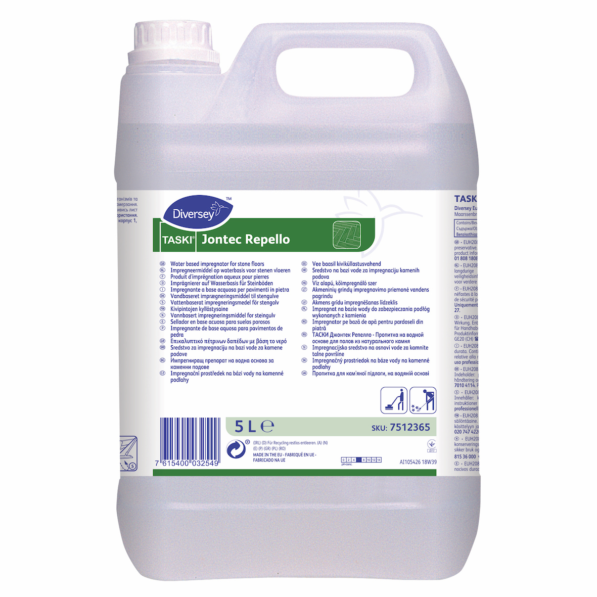 Diversey TASKI Jontec Repello 5L для захисту керамічних поверхонь